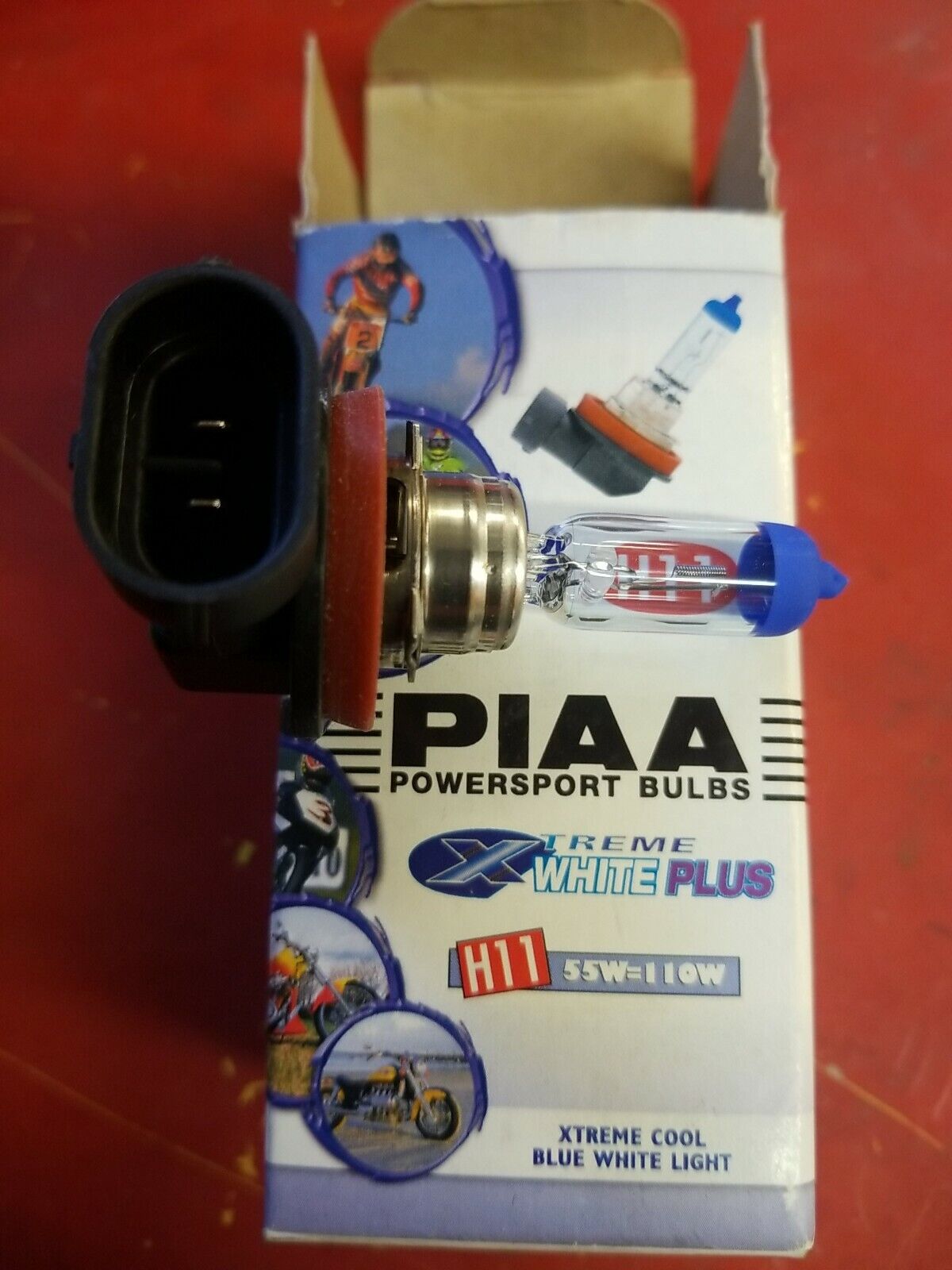 PIAA Extreme White Bulbs H11 12v 4000 Kelvin Single 70555 - Fresh Stock Dated February 2026