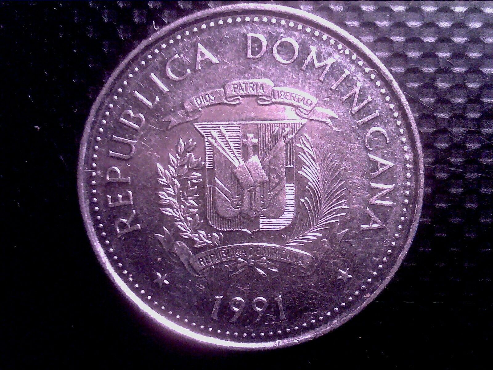 DOMINICAN REPUBLIC     25 CENTAVOS 1991 JUN29 - Fresh Stock Dated February 2026