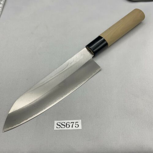 <Unused> Japanese Chef's Kitchen Knife 堺貞守 Santoku165/305 From Japan SS675 - Fresh Stock Dated December 2025