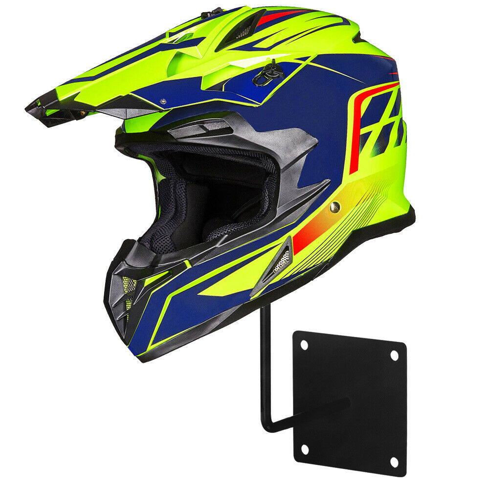 ILM Motorcycle Helmet Holder Hanger Rack Jacket Hooks Motor Parts Christmas Gift - Fresh Stock Dated February 2026