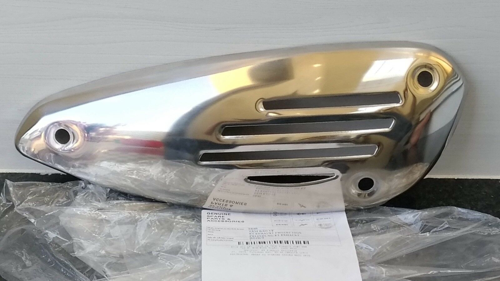 Genuine Exhaust Protection for Vespa LX 50/125/150 ET2 ET4 S50/125/150 LXV125... - Fresh Stock Dated February 2026