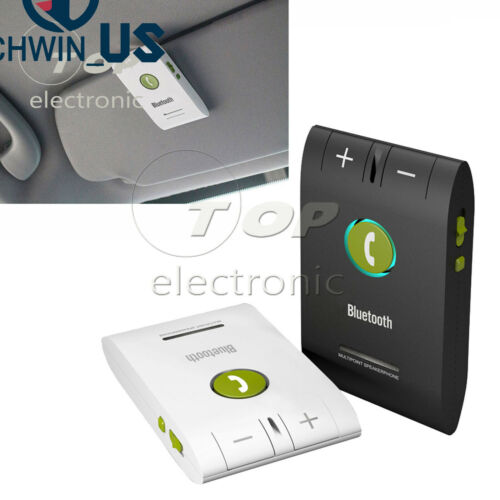 Universal Hands Free Calling MultiPoint Speakerphone Wireless Bluetooth Car Kit - Fresh Stock Dated December 2025