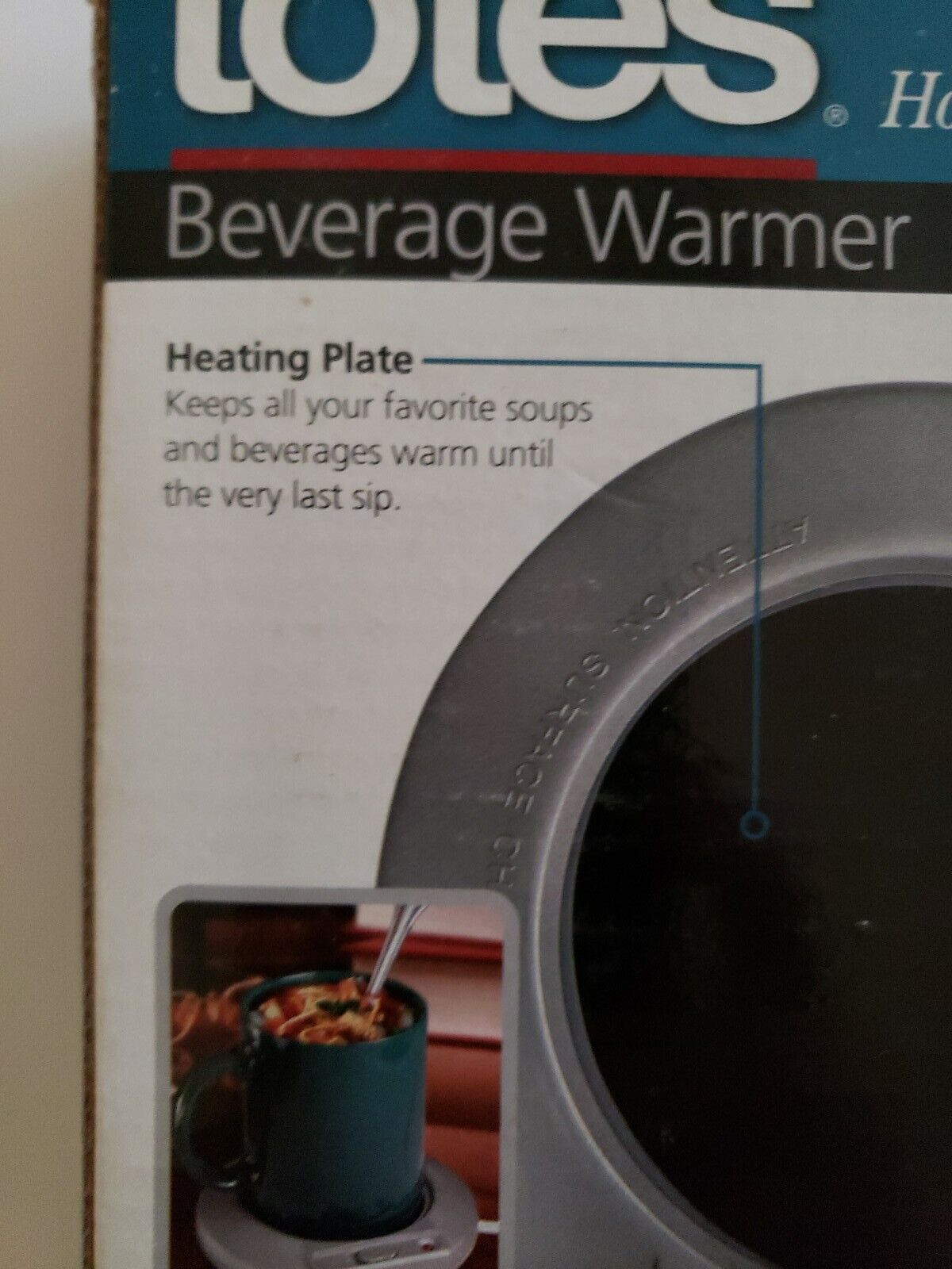 New TOTES Beverage -Soups - Candel Warmer for Home - Office - Dorm... - Fresh Stock Dated February 2026