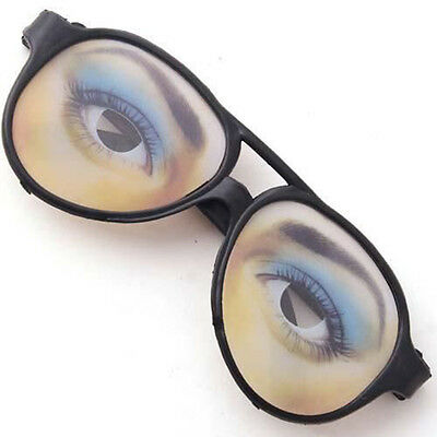 New HALLOWEEN PARTY Funny Glasses Fake Novelty Gag Prank Eye Ball Joke SP - Fresh Stock Dated February 2026