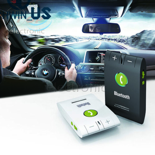 Universal Hands Free Calling MultiPoint Speakerphone Wireless Bluetooth Car Kit - Fresh Stock Dated December 2025