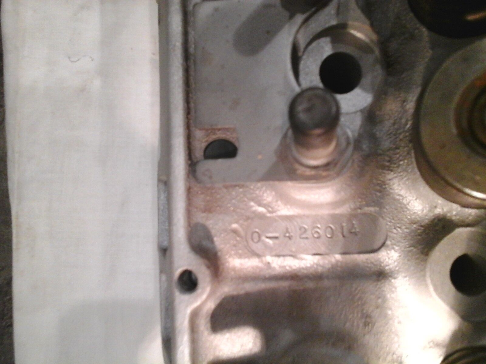 Pair GM Chevrolet SBC Vintage Aluminum Cylinder Heads - Fresh Stock Dated February 2026