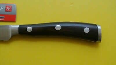 WUSTHOF new IKON blackwood  tomato knife  new  # 4936/14cm.5