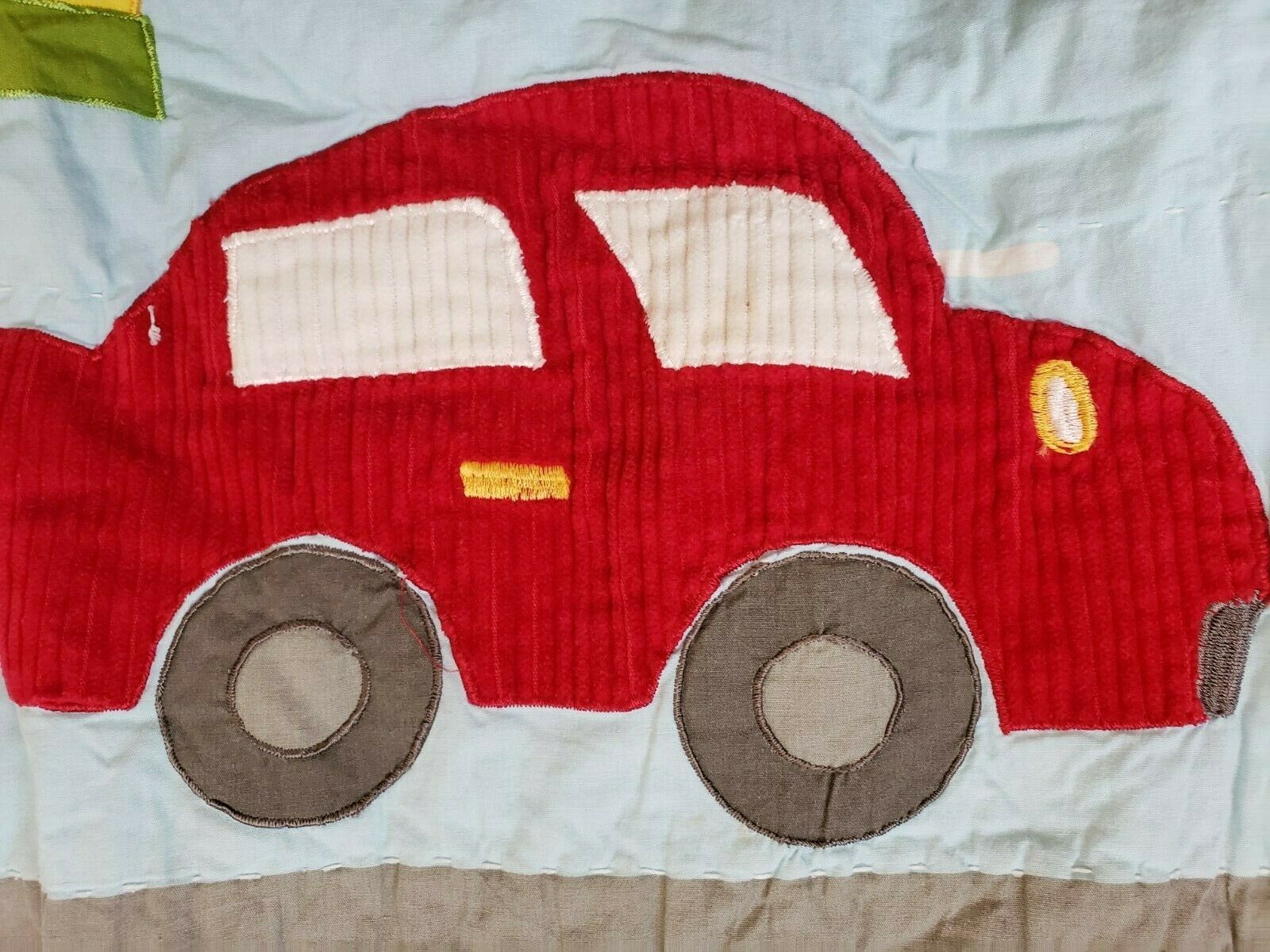 Circo Quilt Quilted Sham Vehicles Work Truck Car Boy's Room - Fresh Stock Dated December 2025