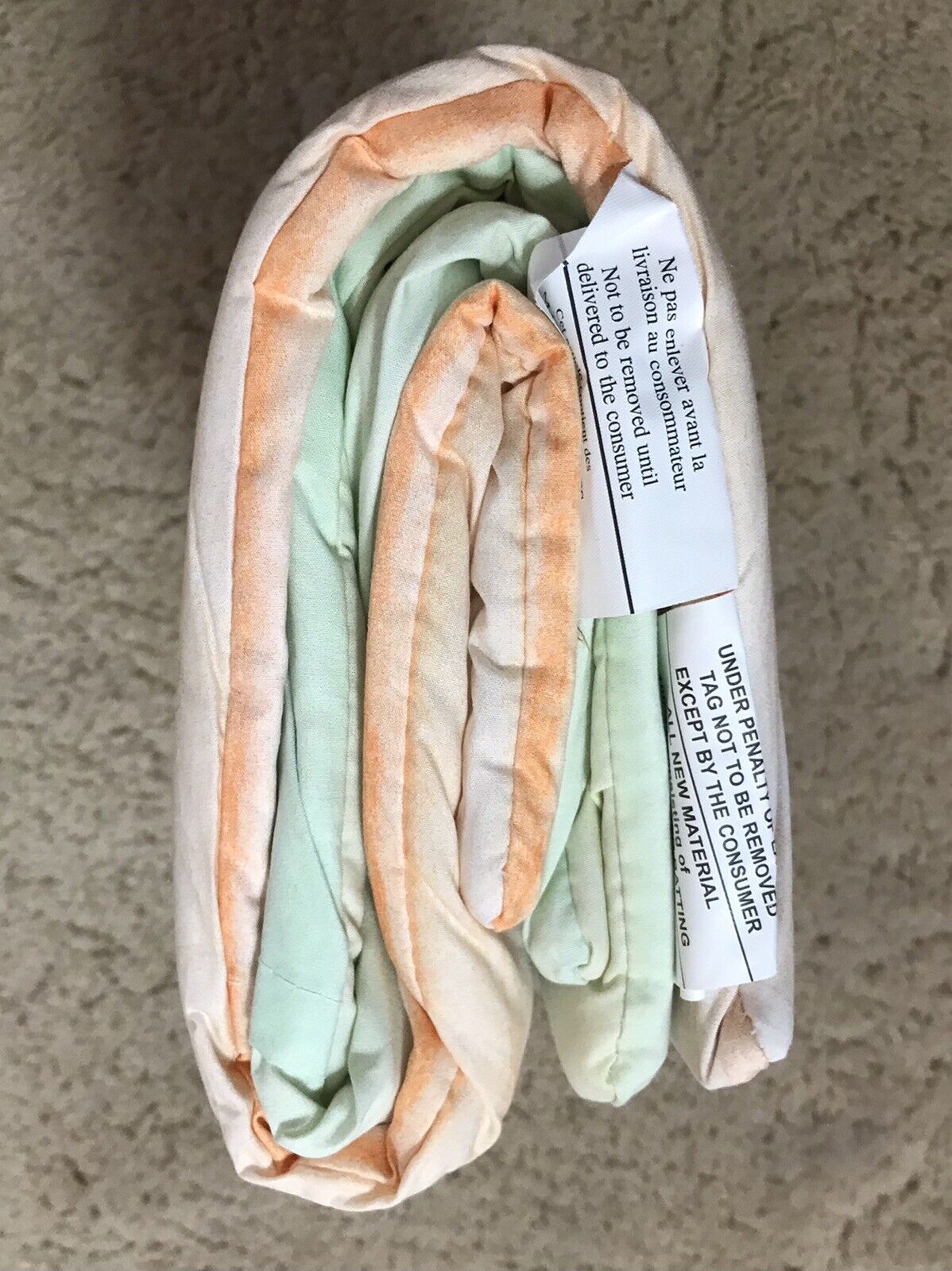 One Pottery Barn Teen Standard Pillow Sham Watercolor Rainbow Ombre Pastel NEW - Fresh Stock Dated February 2026