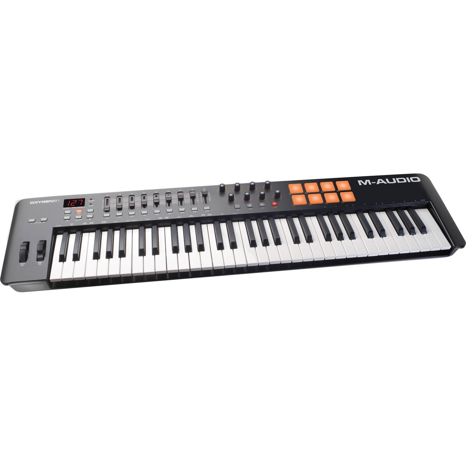 M-Audio Oxygen 61 MK IV - 61-Key USB MIDI Drum Pad and Keyboard Controller - Fresh Stock Dated February 2026