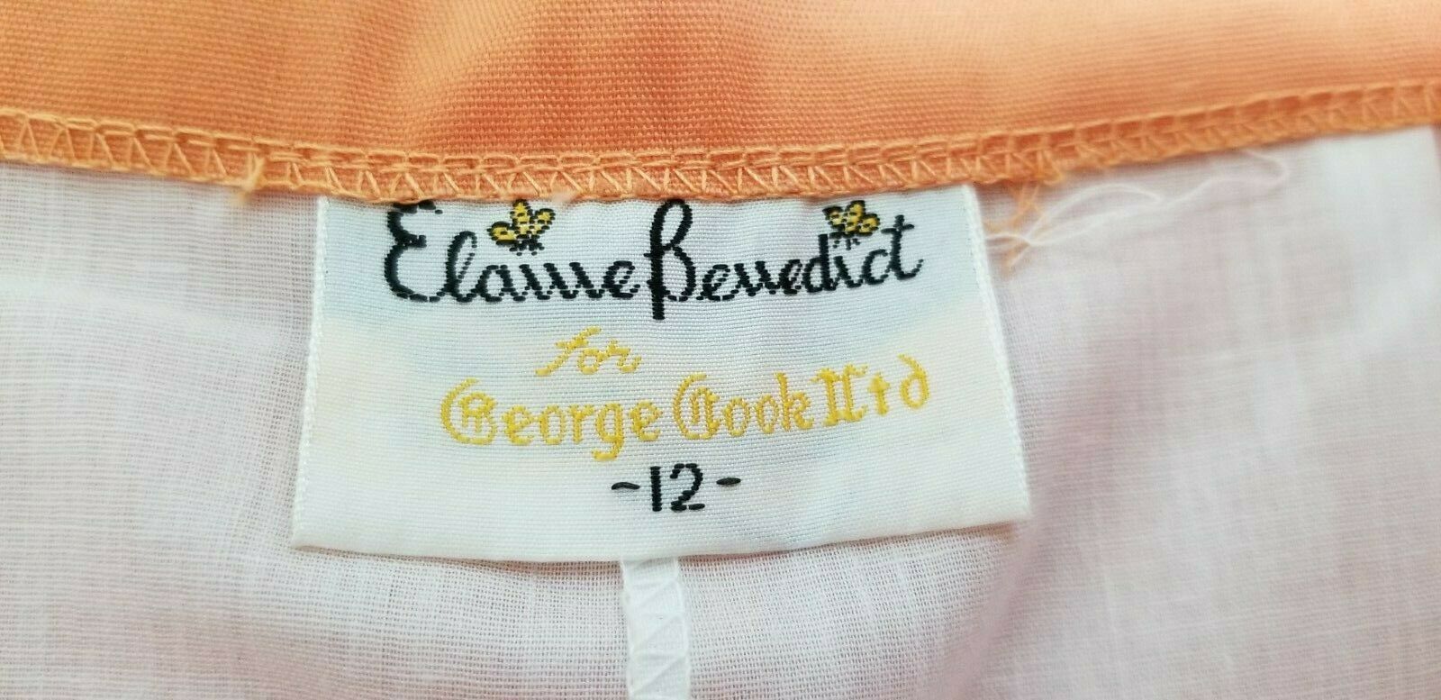 Vintage NOS 1980s Golf Skirt Skort by Elaine Benedict - Size M - Fresh Stock Dated February 2026