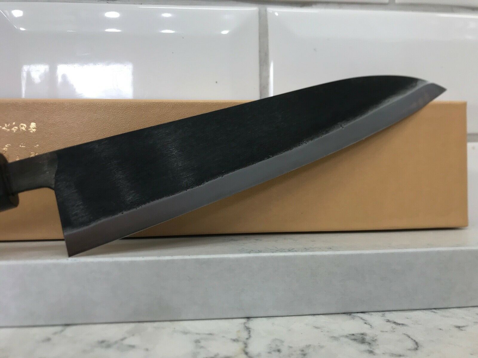 Hand Forged Chefs Knife  Moritaka Hamono Aogami Blue #2  210mm Kitchen Knife - Fresh Stock Dated December 2025
