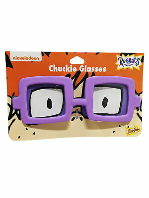 Chuckie Finster Rugrats Glasses Sun-Staches Costume Sunglasses Gift Nickelodeon - Fresh Stock Dated December 2025