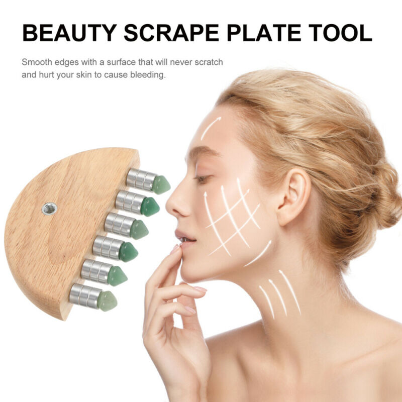 1Pc Simple Practical Portable Creative Jade Scraping Plate for Home - Fresh Stock Dated February 2026