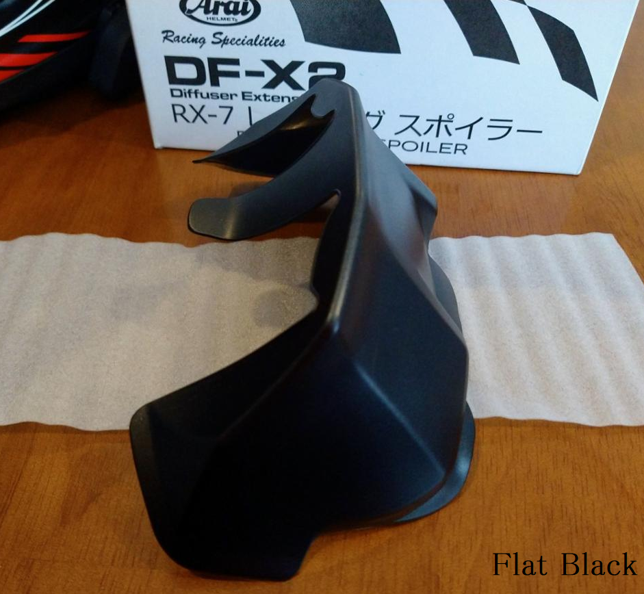 Arai RX-7X Racing Spoiler Wihite/Black/Glass White,Black/Flat Black/Light Smoke - Fresh Stock Dated December 2025