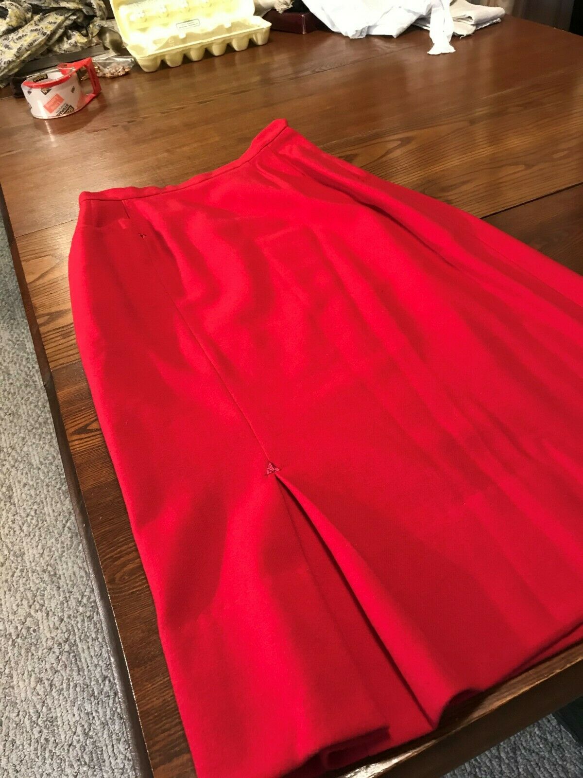 VTG Highly Detailed 1940's Skirt Connaught Designer/ 65%Wool/ 35%Silk - Fresh Stock Dated February 2026