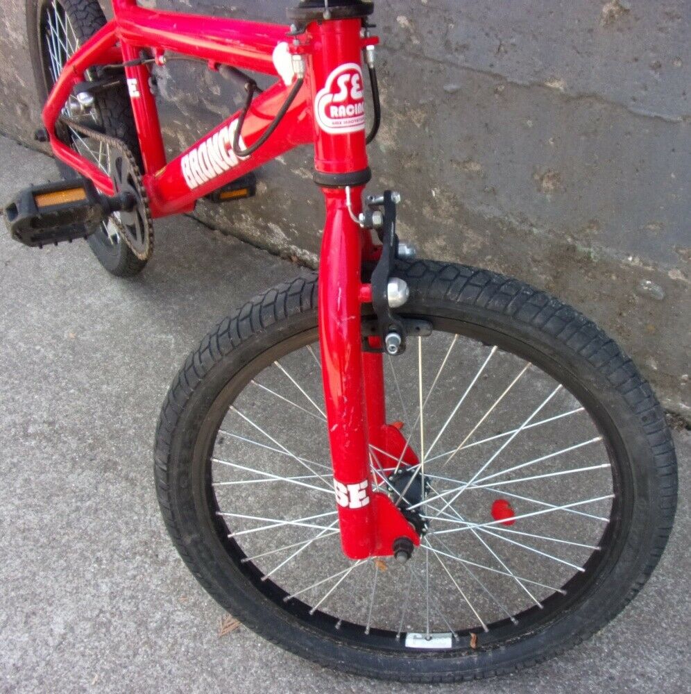 Previously Owned SE RACING BMX INOVATIONS BRONCO Bicycle Red - Fresh Stock Dated February 2026