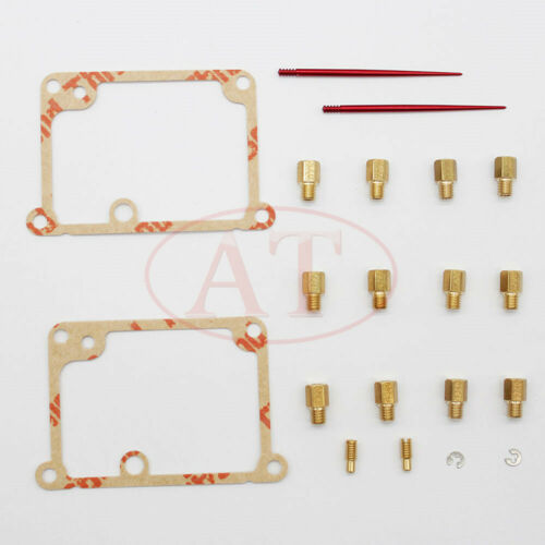 FULL JET KIT 12 Main jets + 2 Pilot + 2 Needles For Yamaha Banshee - Fresh Stock Dated February 2026