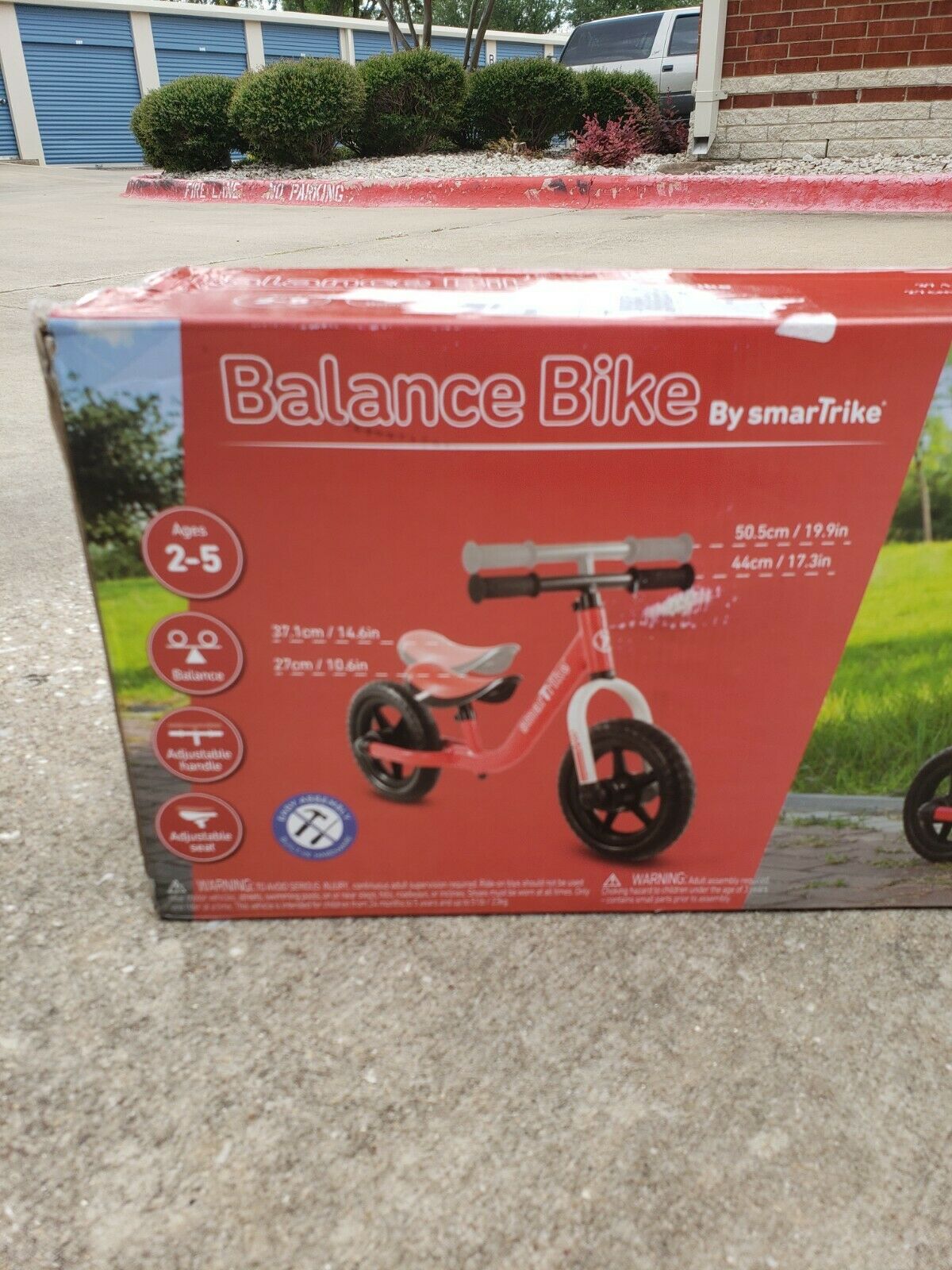 SmarTrike Balance Bike for Kids 2-5 Adjustable Cycle Outdoor Sports NEW - Fresh Stock Dated February 2026