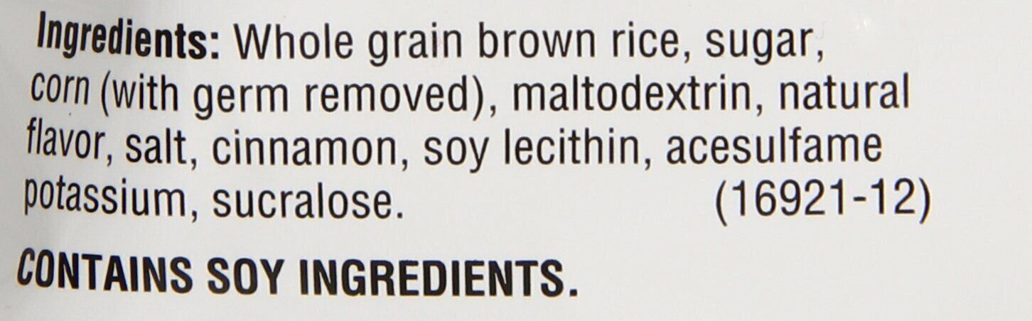 Quaker Rice Crisps Apple Cinnamon 3.52oz Bag, Pack of 6 - Fresh Stock Dated February 2026