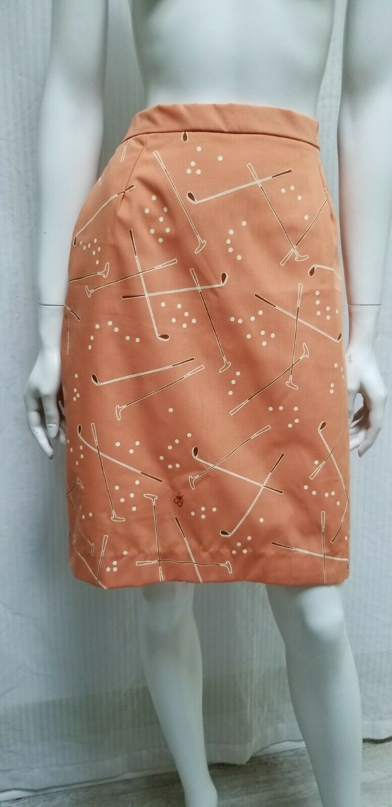 Vintage NOS 1980s Golf Skirt Skort by Elaine Benedict - Size M - Fresh Stock Dated February 2026