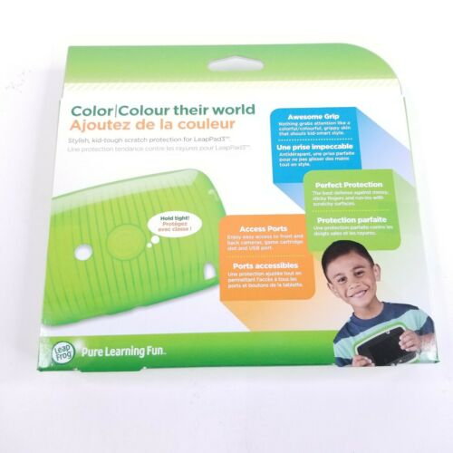 LeapFrog LeapFrog LeapPad3 Gel Skin, Green (made to fit LeapPad3) New - Fresh Stock Dated December 2025