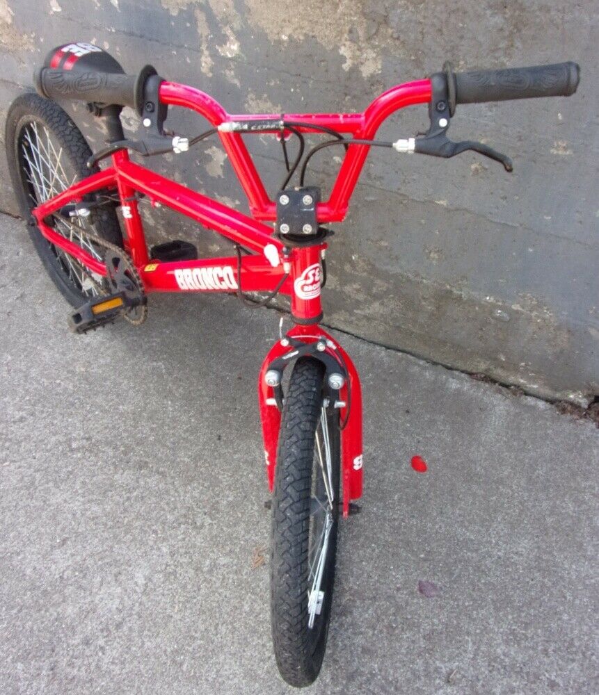 Previously Owned SE RACING BMX INOVATIONS BRONCO Bicycle Red - Fresh Stock Dated February 2026