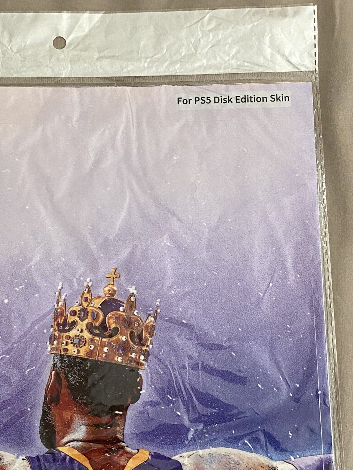 New PS5 Disk Edition Skin Lebron James Lakers Cleveland Miami - Fresh Stock Dated February 2026