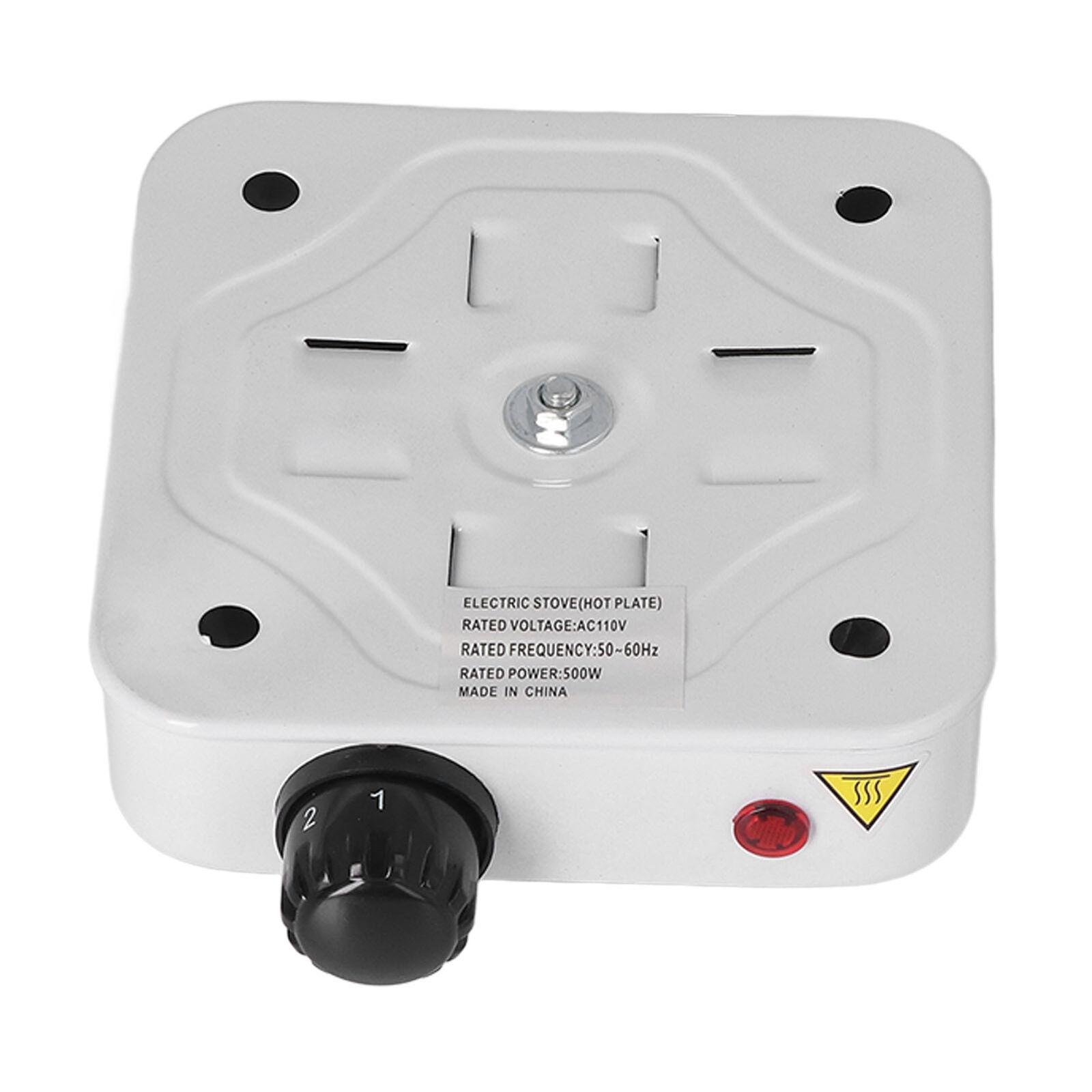 Electric Stove 500W Compact Portable Single Electric Hob Hot Plate Cooktop Fo BS - Fresh Stock Dated February 2026