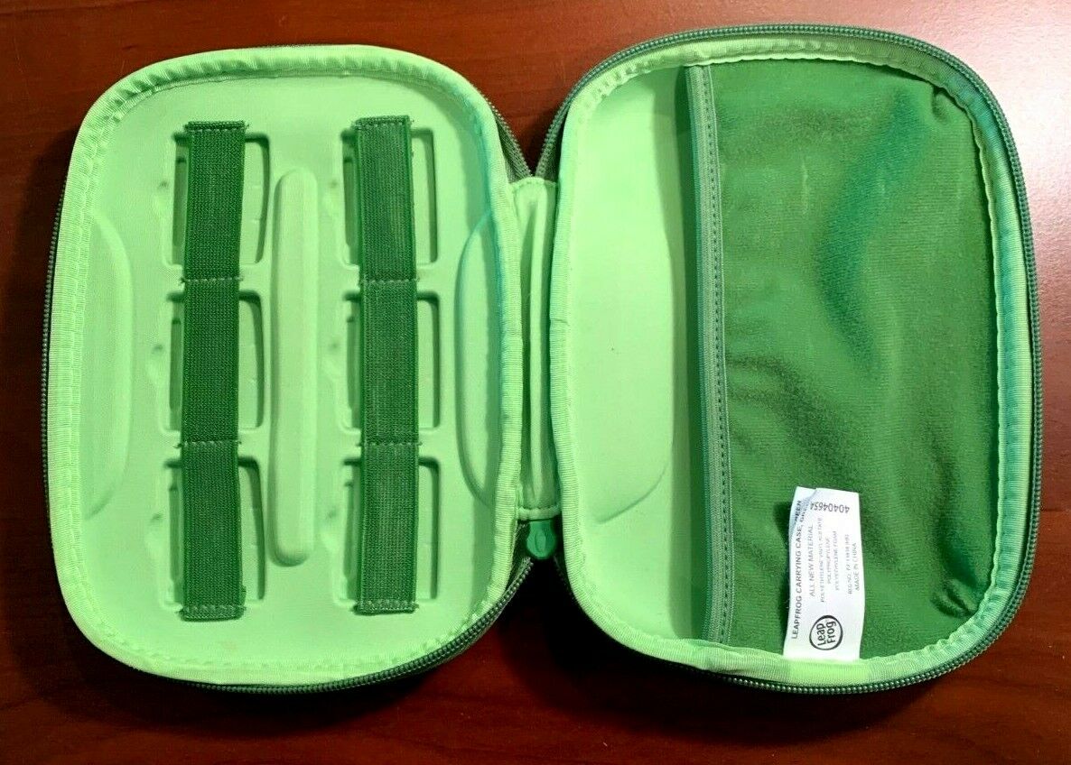 LeapFrog  LeapPad 1, 2, or 3 Explorer Carrying Case - Green Space - Excellent - Fresh Stock Dated December 2025