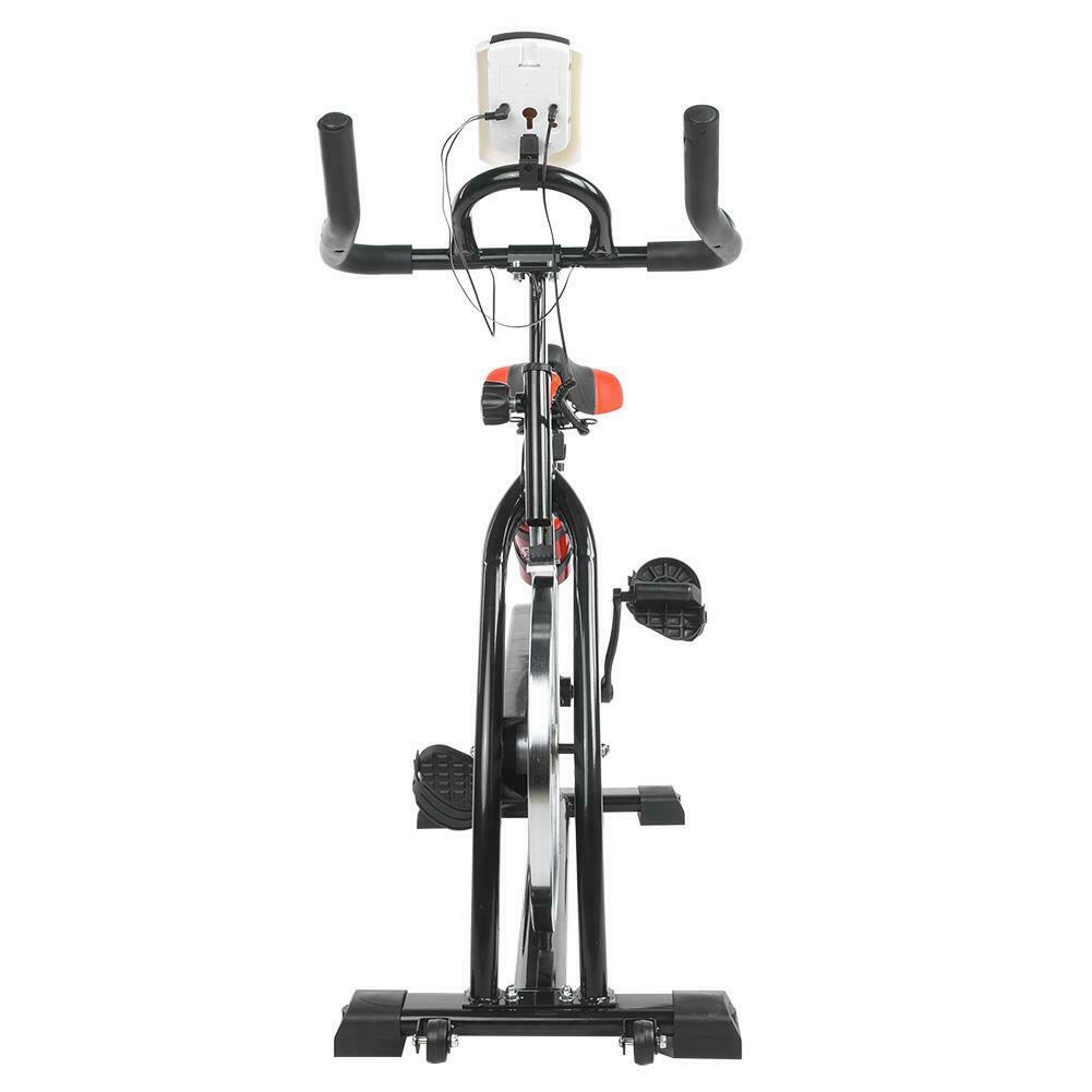 Exercise Bike Stationary Bicycle Indoor Cycling Cardio Fitness Workout Gym Black - Fresh Stock Dated February 2026