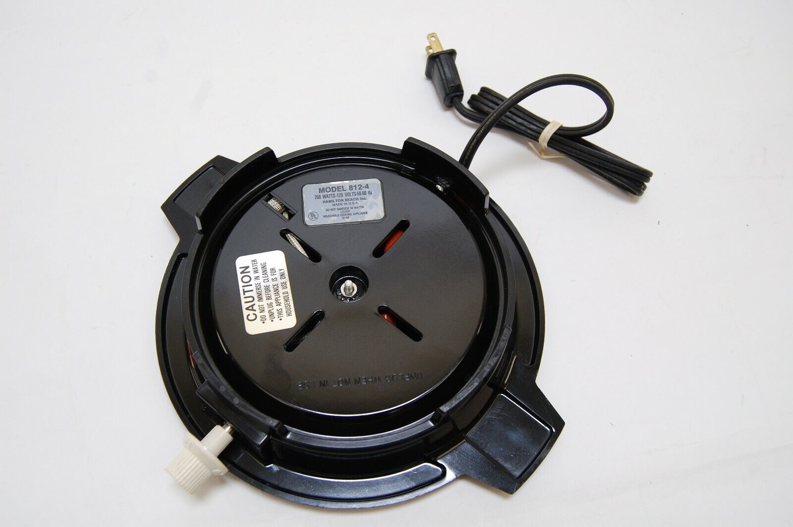 New Hamilton Beach Fifth Burner, No.812, W/Open Packaging, Portable 120V - Fresh Stock Dated February 2026