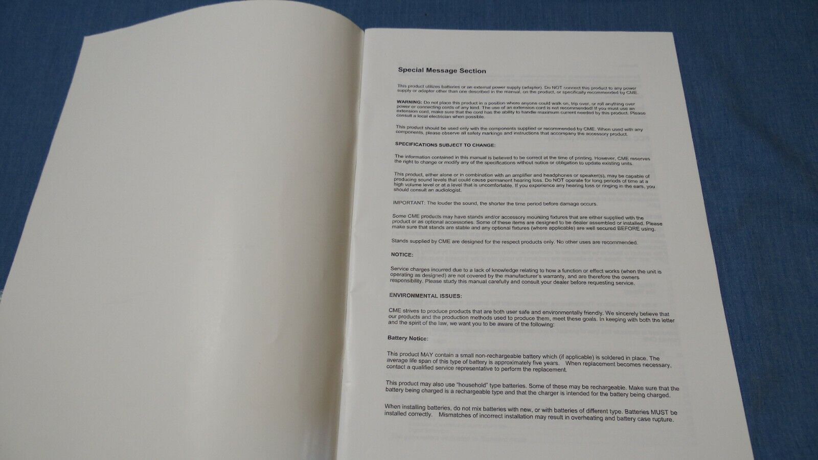 MANUAL ONLY Bitstream 3X MIDI Controller Wave Idea REPLACEMENT USER MANUAL V1.3 - Fresh Stock Dated February 2026