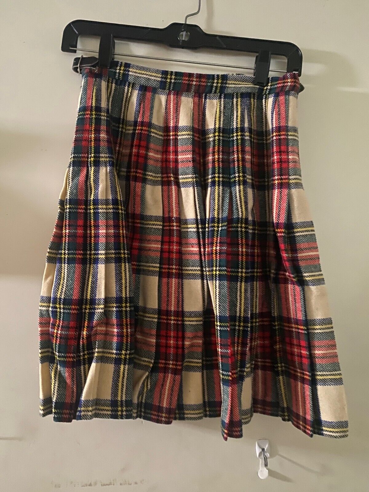 RARE VINTAGE LAIRD PORTCH OF SCOTLAND 100% WOOL KILT 61CM W24