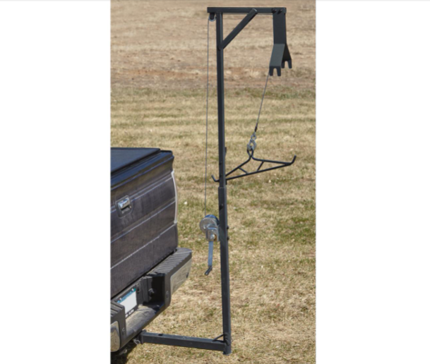 Guide Gear Tubular Steel Deluxe Deer Hoist and Gambrel, Swivel Hitch Lift System - Fresh Stock Dated February 2026