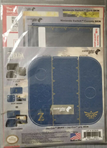 Nintendo Switch Skin & Screen Protector The Legend of Zelda: Breath of the Wild - Fresh Stock Dated December 2025