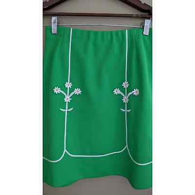 vintage 60s mod floral applique mini skirt - Fresh Stock Dated December 2025