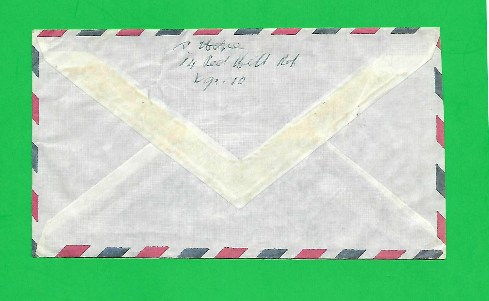 JAMAICA AIR COVER to CHICAGO--1971--4 NICE STAMPS all tied to Kingston 14-8-1971 - Fresh Stock Dated December 2025