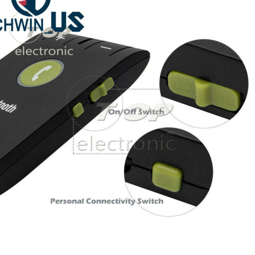 Universal Hands Free Calling MultiPoint Speakerphone Wireless Bluetooth Car Kit - Fresh Stock Dated December 2025