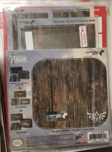 Nintendo Switch Skin & Screen Protector The Legend of Zelda: Breath of the Wild - Fresh Stock Dated December 2025
