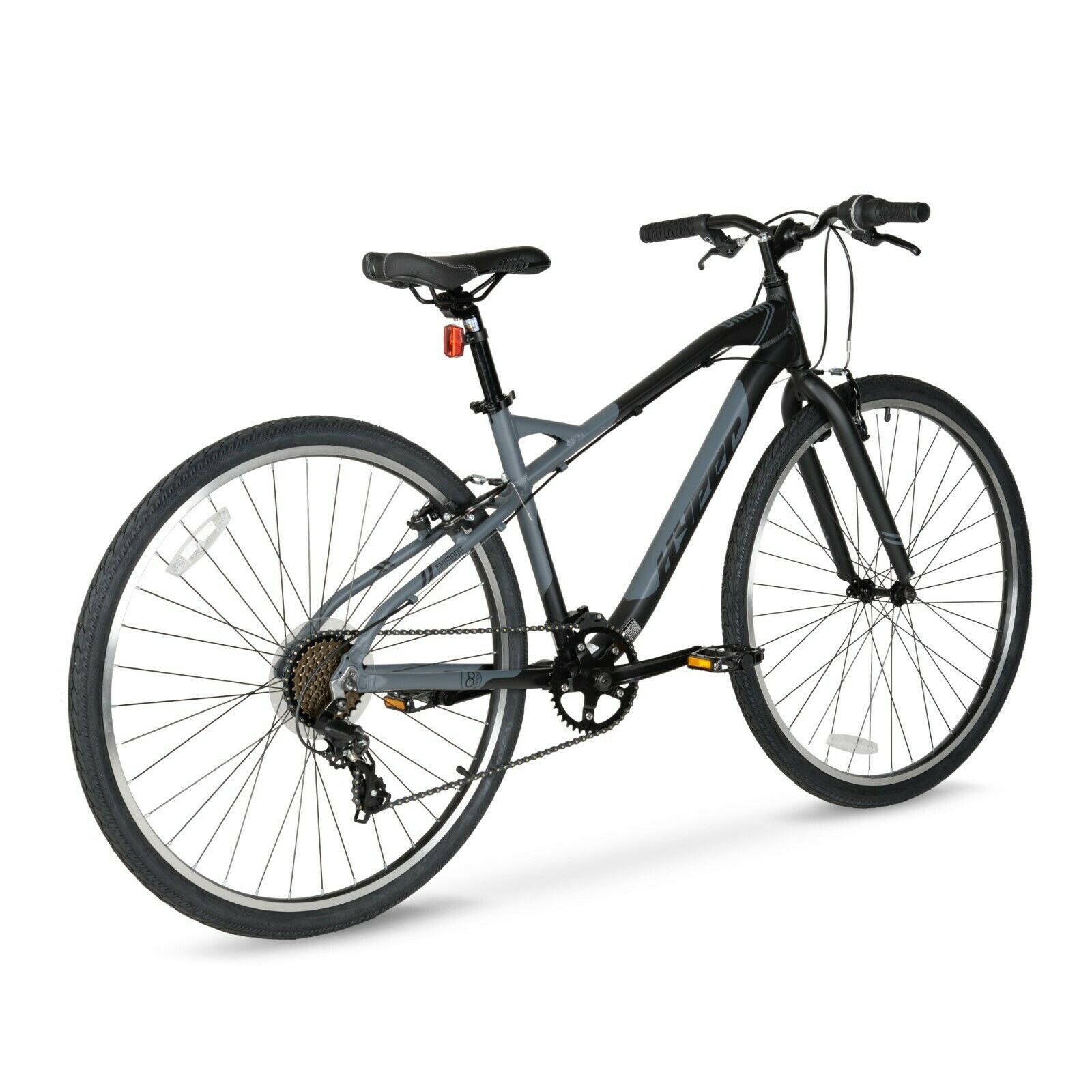 Hyper Bicycles 700c Adult Urban Bike, Black/Gray - super cool - Fresh Stock Dated February 2026