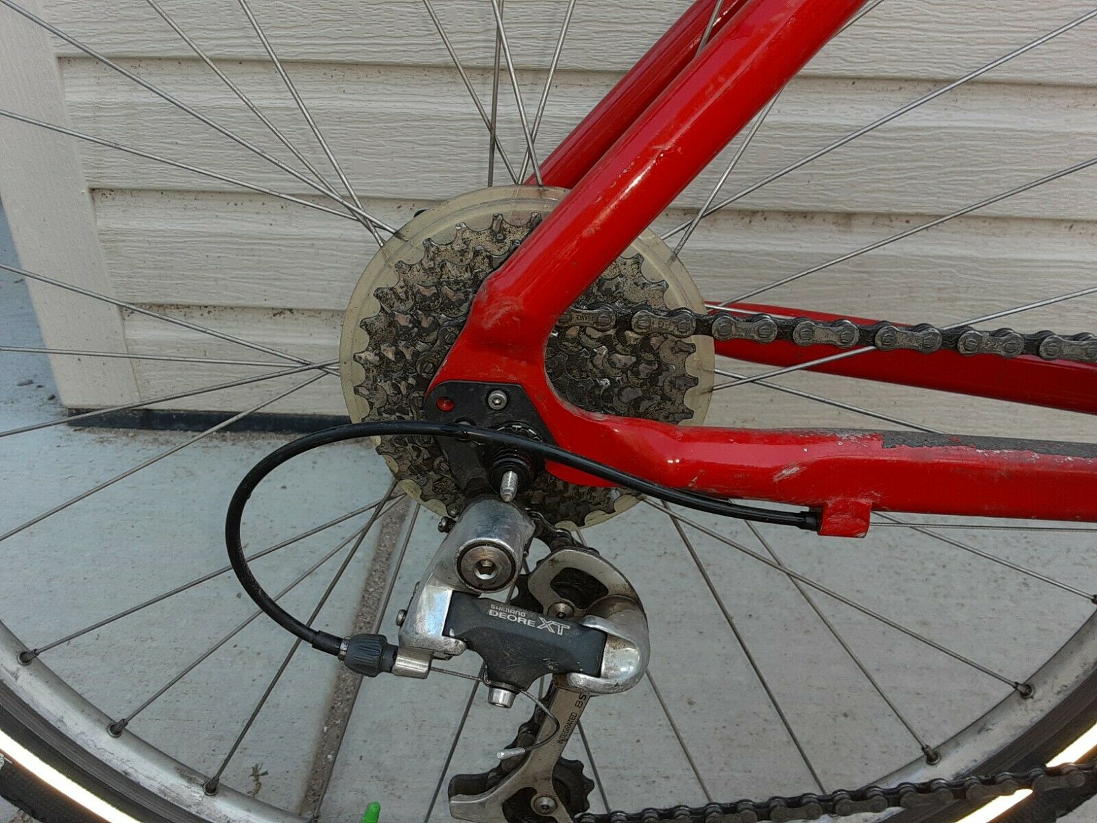 Cannondale F1000 Caad3 Design, Red, Fatty Headshok D lockout. Large (18 inch) - Fresh Stock Dated February 2026