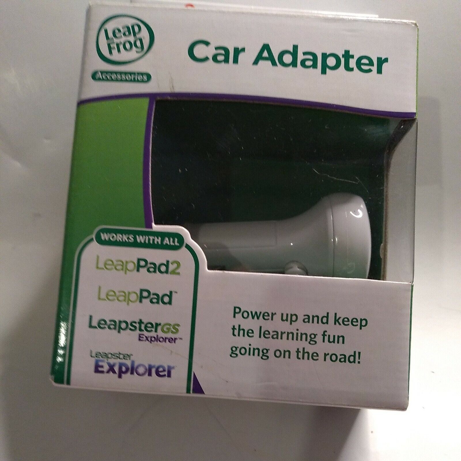 LeapFrog Car Adapter - 708431329256 - Fresh Stock Dated February 2026