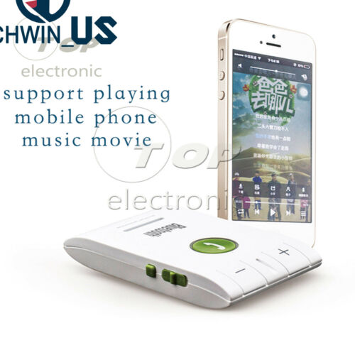 Universal Hands Free Calling MultiPoint Speakerphone Wireless Bluetooth Car Kit - Fresh Stock Dated December 2025