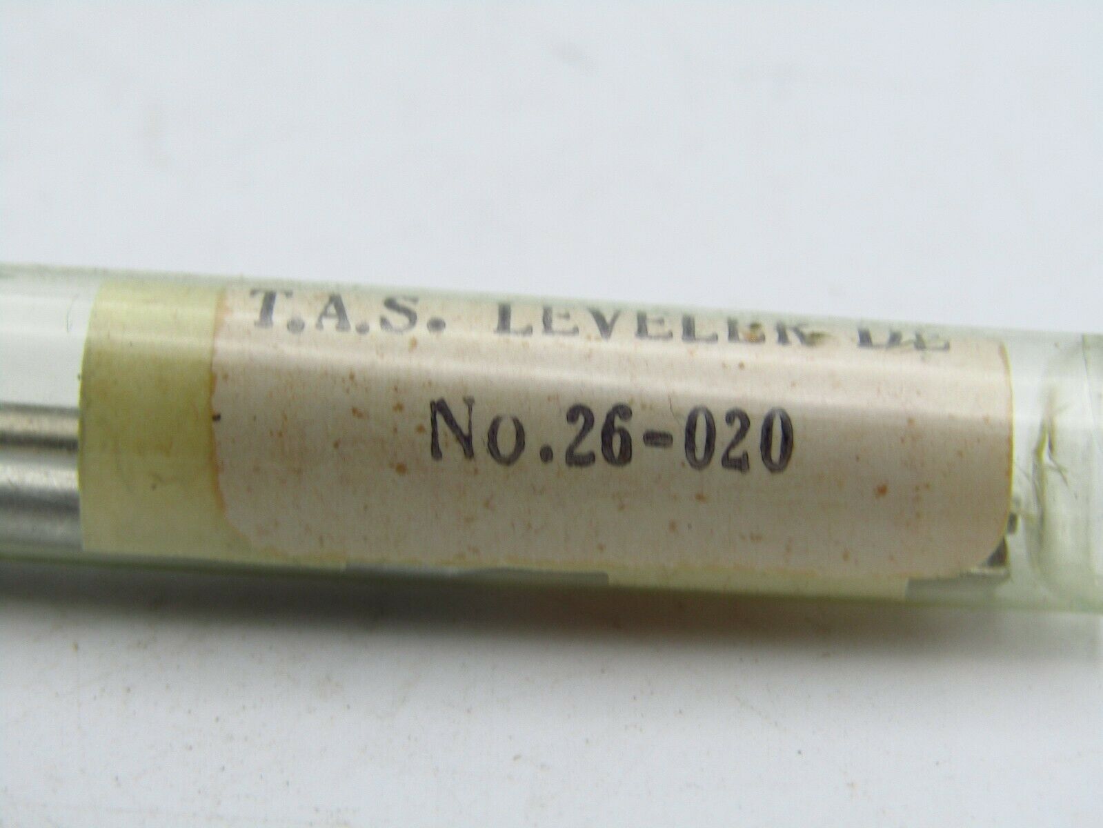 HR SWISS T.A.S LEVELER DE WATCH TOOL NO. 26-020 FOR JEWELERS / WATCHMAKERS w1 - Fresh Stock Dated February 2026