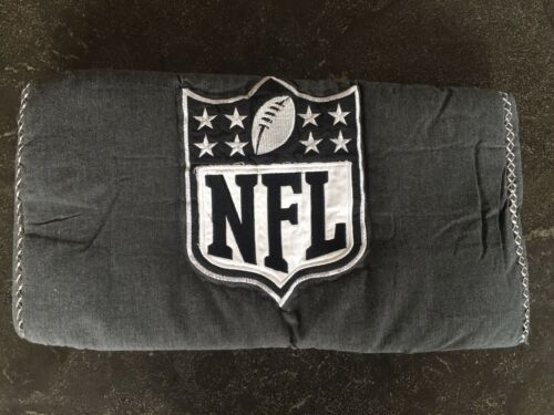 Set Of 2 NEW Pottery Barn / Teen  NFL BRIGHTS SHAMS . NFL Logo . - Fresh Stock Dated December 2025