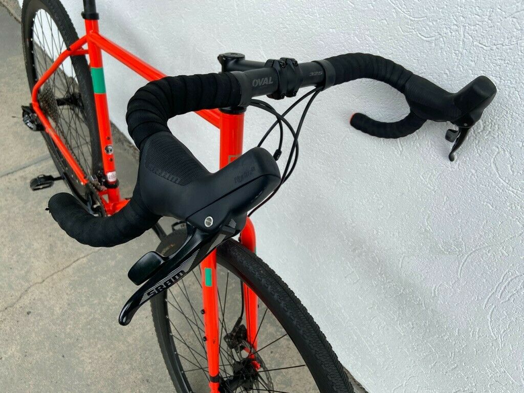 gravel bike 54 Breezer bright orange size is medium large - Fresh Stock Dated December 2025