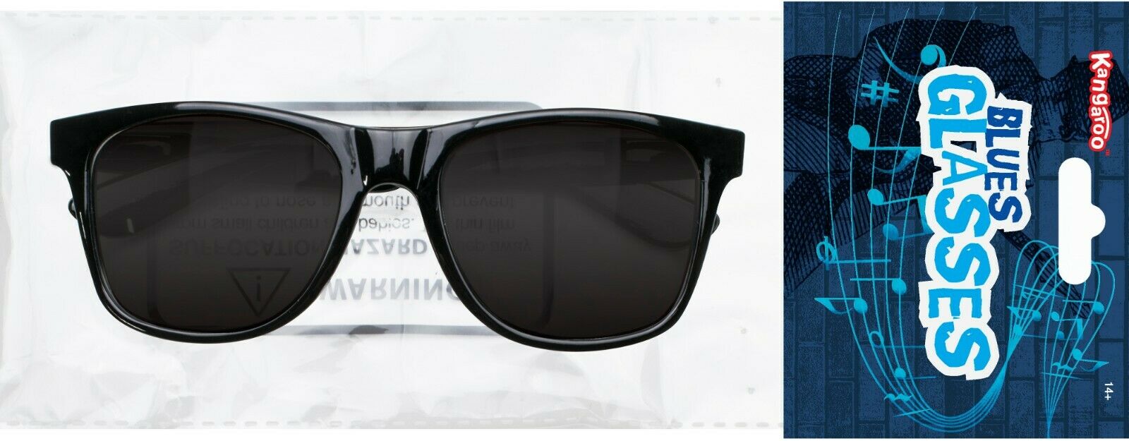 Blues Brothers Costumes Toy Sun Glasses for Halloween - Costume Shades - Fresh Stock Dated February 2026