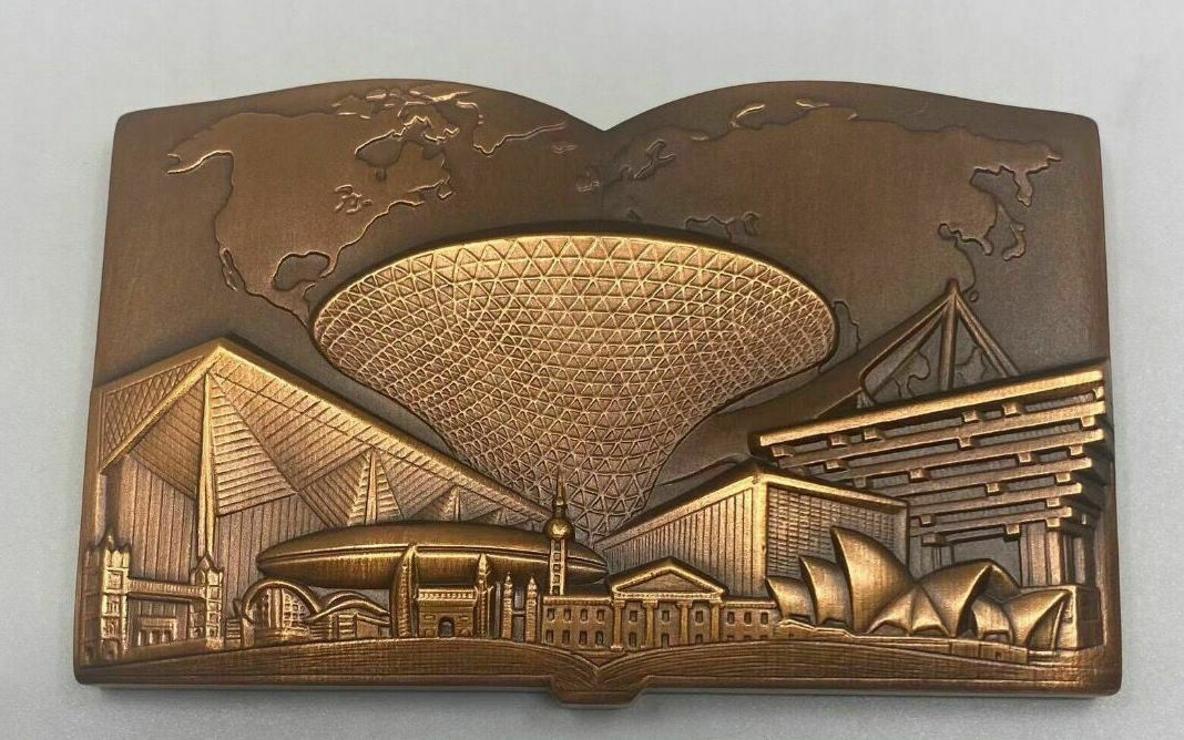 2010 Shanghai World Expo Red Copper Medal LE10000 - Fresh Stock Dated February 2026