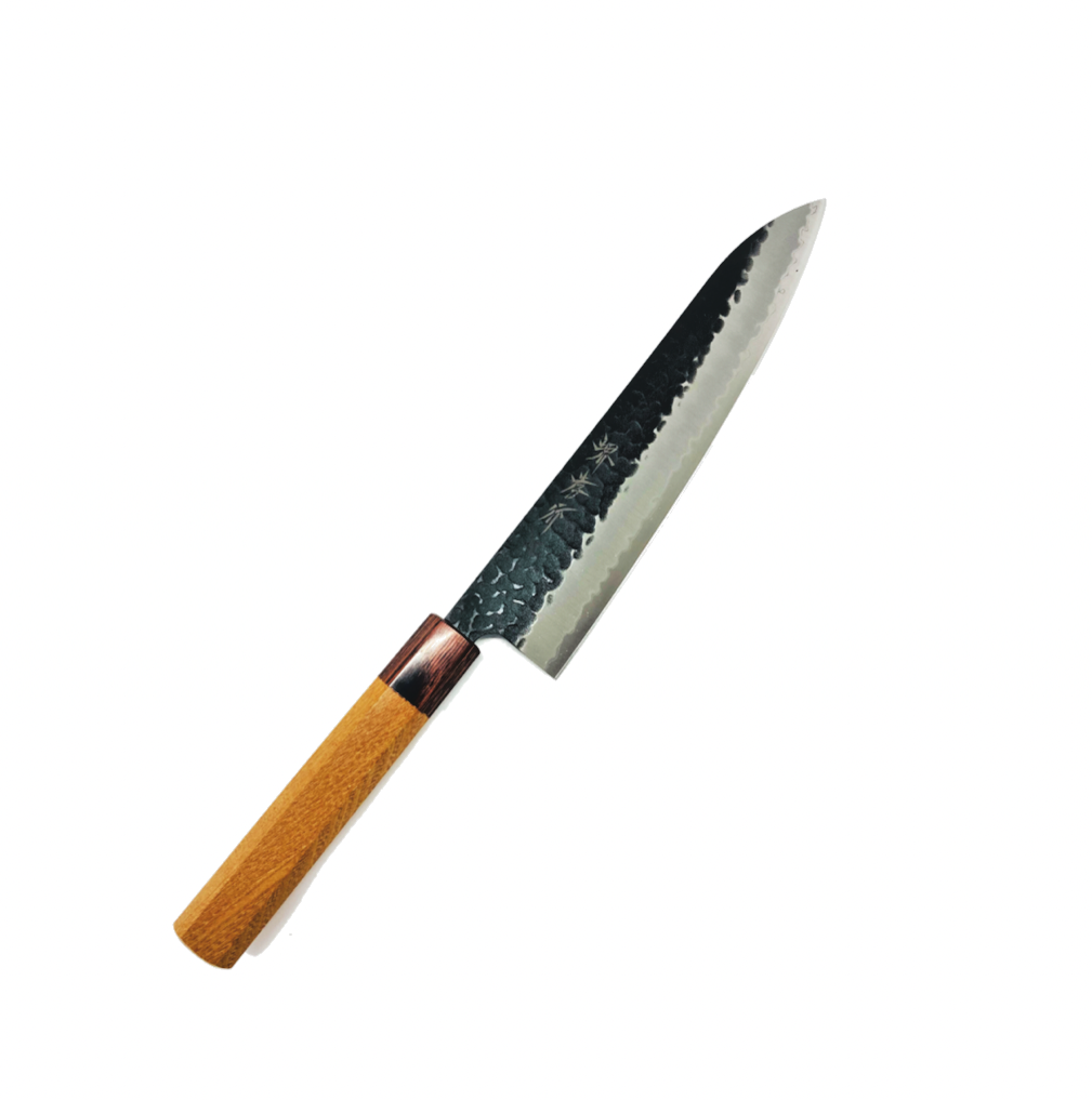 Japanese Sakai Takayuki Hammered AOGAMI Super Wa Gyuto Chef Knife 210mm Japan - Fresh Stock Dated December 2025